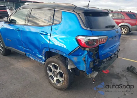 2022 Jeep Compass Trailhawk 4X4 из США, поврежденный, VIN 3C4NJDDB4NT157014